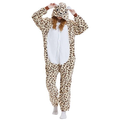 pigiama leopardo donna
