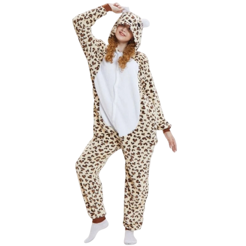 pigiama leopardo