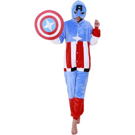 pigiama capitan america